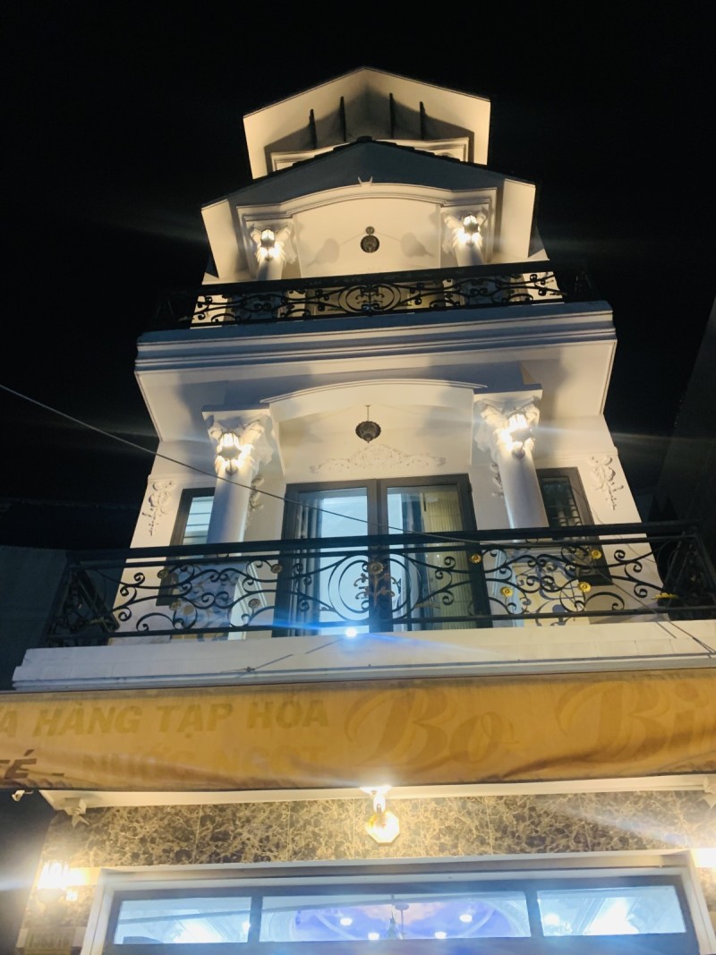 Bán nhà riêng (4,5x13) Huỳnh Tấn Phát phú thuận 4 tầng giá 8,6 tỷ