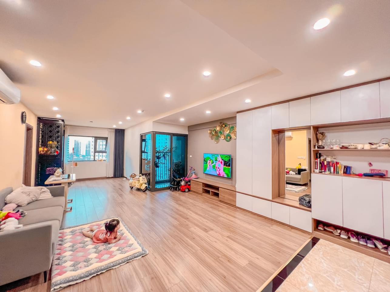 BÁN CĂN HỘ CHUNG CƯ AMBER RIVERSIDE 622 MINH KHAI - 110M 3PN - HƠN 6 TỶ SĐCC TẦNG CAO FULL NỘI THẤT CẠNH TIMES CITY