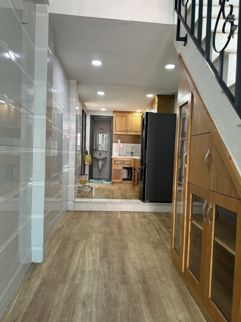 Bán nhà Nơ Trang Long P12 Bình Thạnh, 33m2, nở hậu, 3 tầng BTCT, nhỉnh 3 tỷ