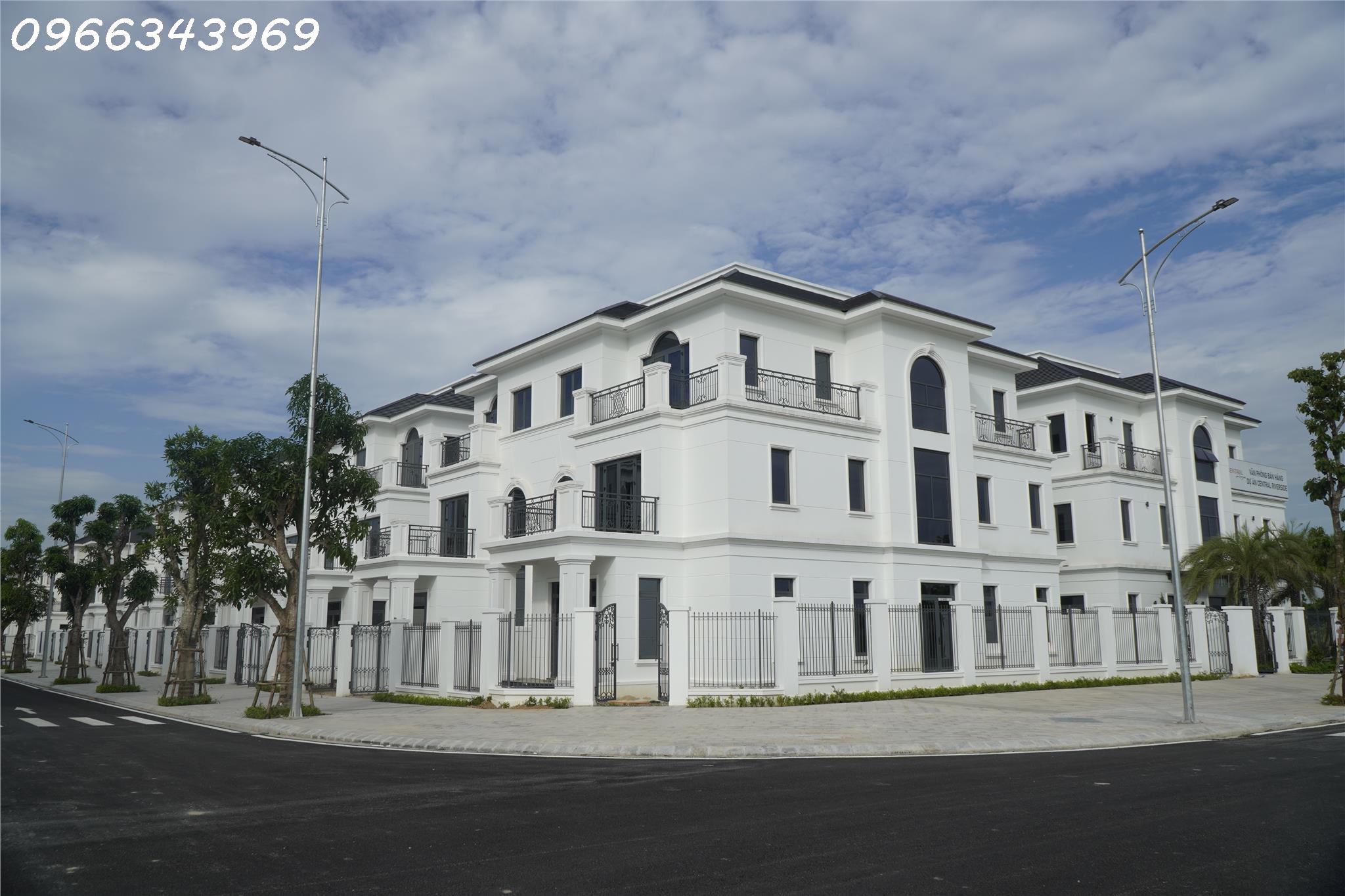 BIỆT THỰ NAM SÔNG MÃ CENTRAL RIVERSIDE. CK 30% +4%. LÃI 0% ÂN HẠN GỐC 18 THÁNG. CĐT: 0966343969