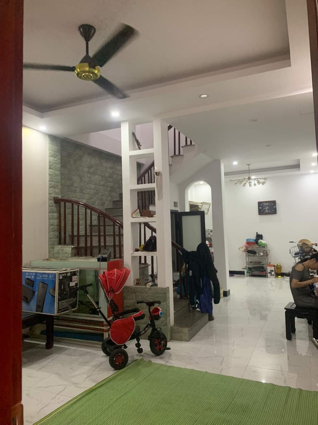 BÁN NHÀ HOÀNG HOA THÁM,QUẬN BA ĐÌNH,DT54M2×4T,MT5M,GIÁ 5.6TỶ,NHÀ ĐẸP,FULL NỘI THẤT