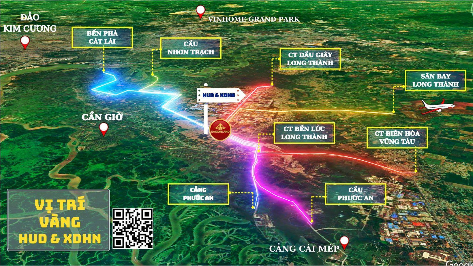 Công ty Saigonland Nhơn Trạch - Mua bán đất dự án Hud Nhơn Trạch Đồng Nai.