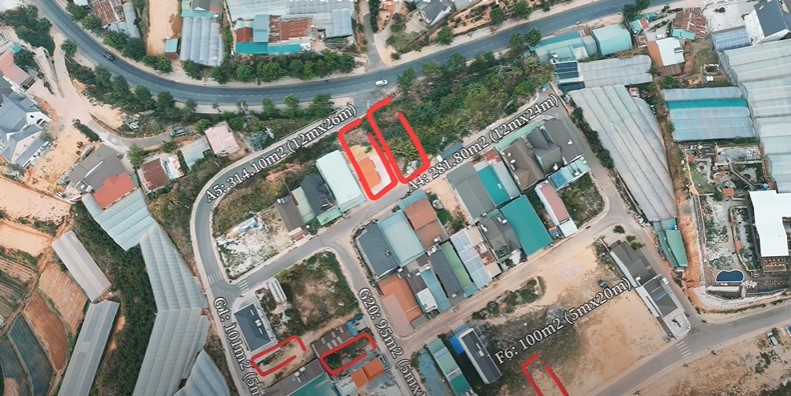 Bán đất KQH Huỳnh Tần Phát Phường 11 Đà Lạt