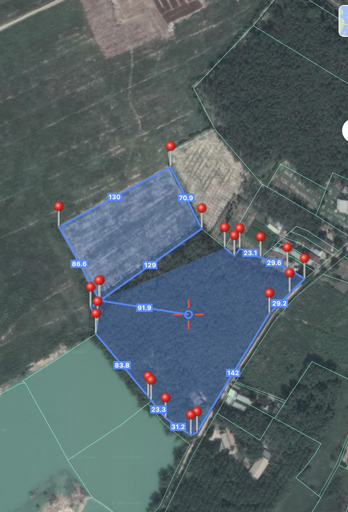 Lộc Tri Hưng Thuận, Trảng Bàng Tây Ninh, Đất Trống, Mặt Tiền Đường Đá Xanh Container Chạy Thoải Mái Ngang 192m