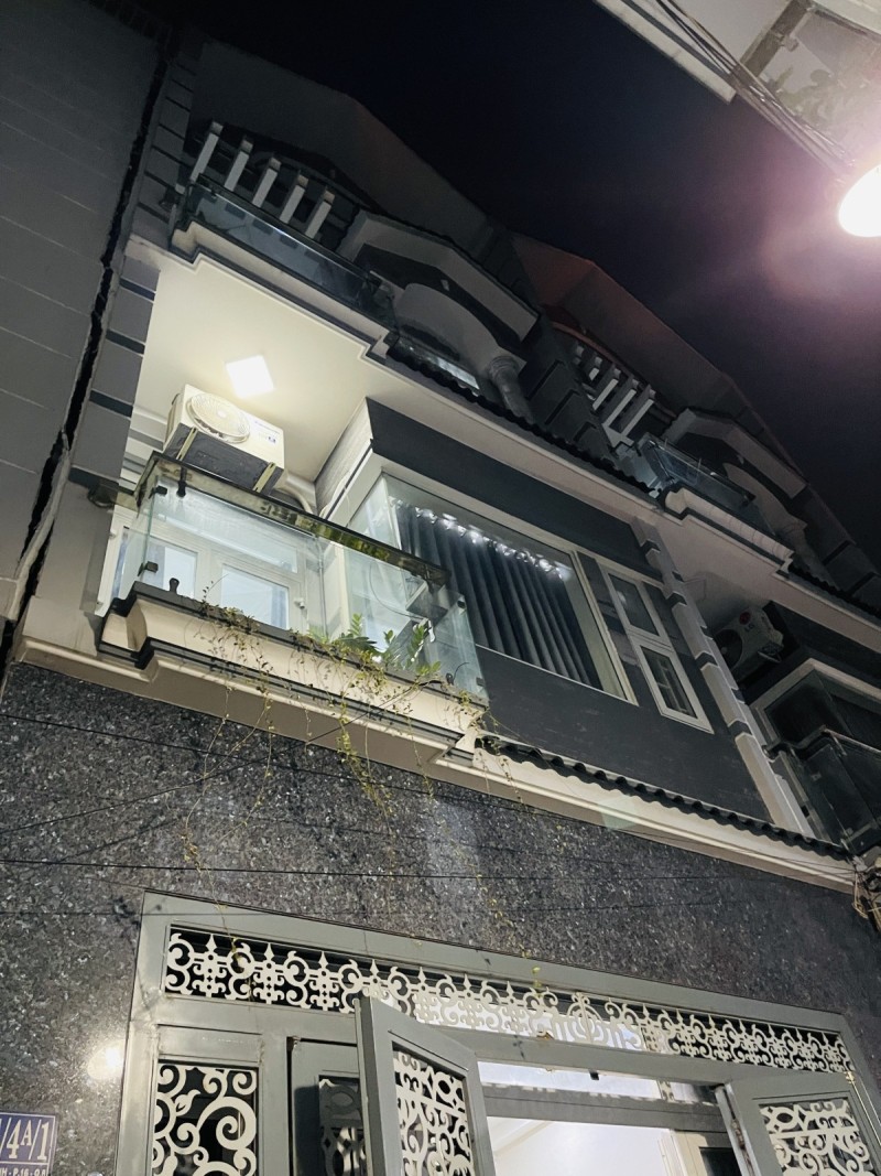 Bán nhà riêng 47m2 ngang 4,8m 4 tầng phường 16 quận 8 Phú Định chỉ 6 tỷ