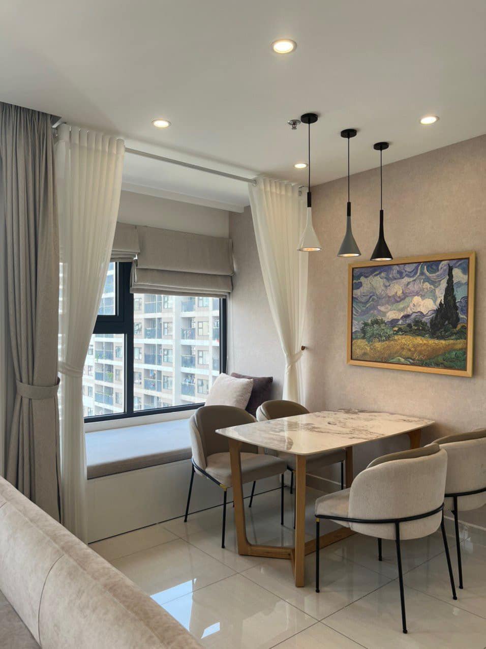 CHO THUÊ CĂN CHUNG CƯ CAO CẤP 65M2, 2PN 2VS Vinhomes Smart City Tây Mỗ, giá 12tr
