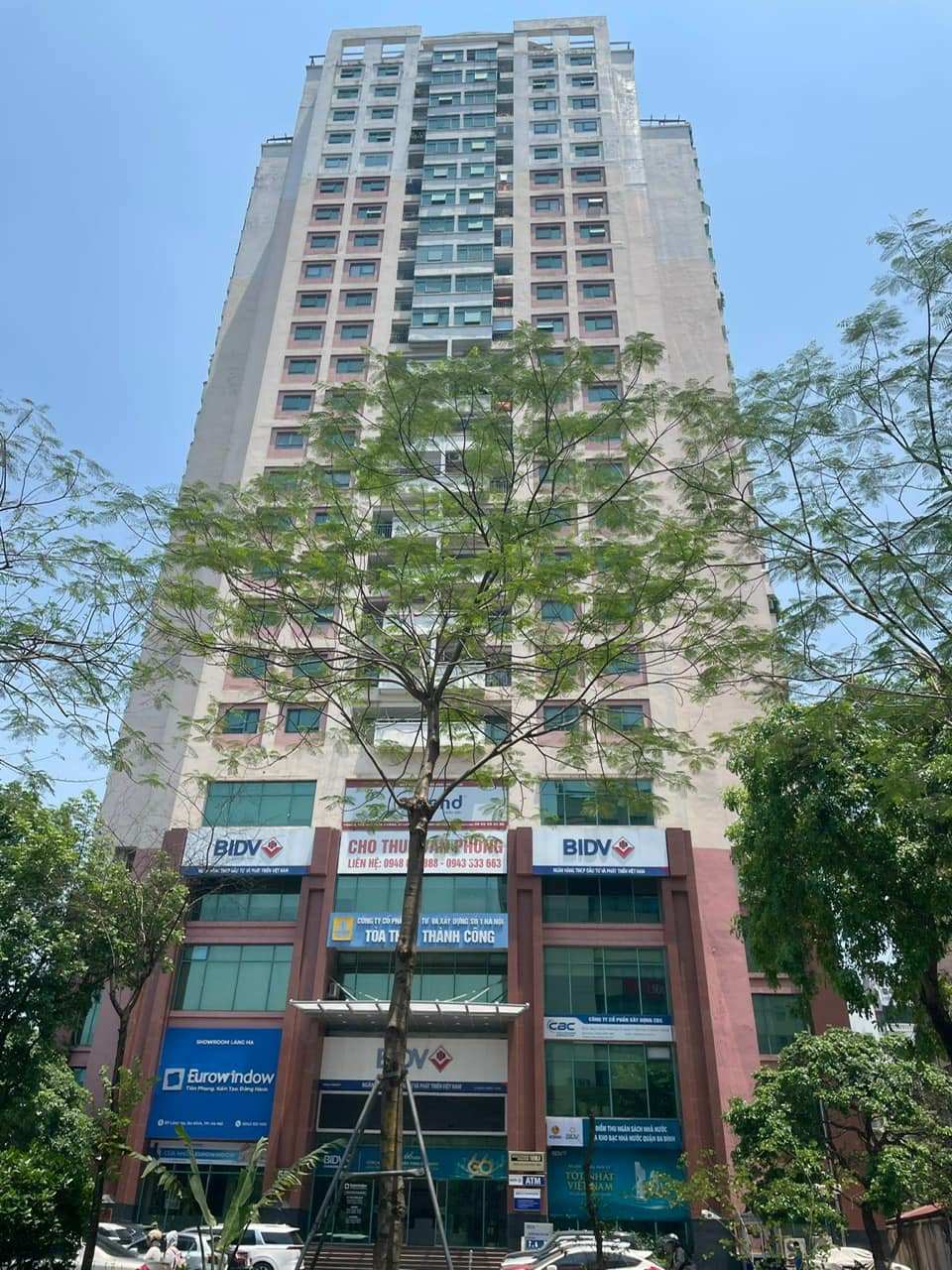 Cho thuê căn hộ chung cư cao cấp Thành Công Tower 57 Láng Hạ, 142m2, 3 ngủ, 2 wc giá 20tr