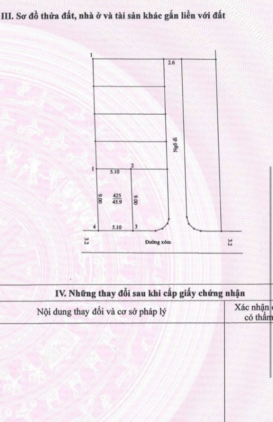Lô đất 46m2, giá đầu tư nhỉnh 1 tỷ, tk6, ô tô vào đất, xã Ngọc Hoà, Chương Mỹ