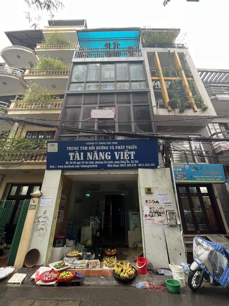 Cần Bán Gấp Căn Nhà Cát Linh Đống Đa 68m x 5 Tầng Mt 5m Ô TÔ TRánh Vỉa Hè Giá 21 Tỷ.