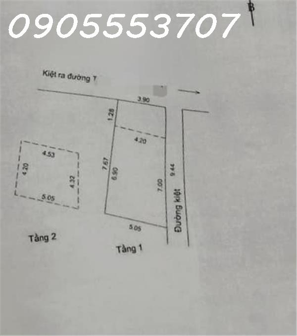 Chỉ Hơn 2 tỷ - Lô góc, Nhà đẹp 2 tầng- Kiệt chỉ 2 nhà ra Mặt tiền YÊN KHÊ, Thanh Khê, Đà Nẵng