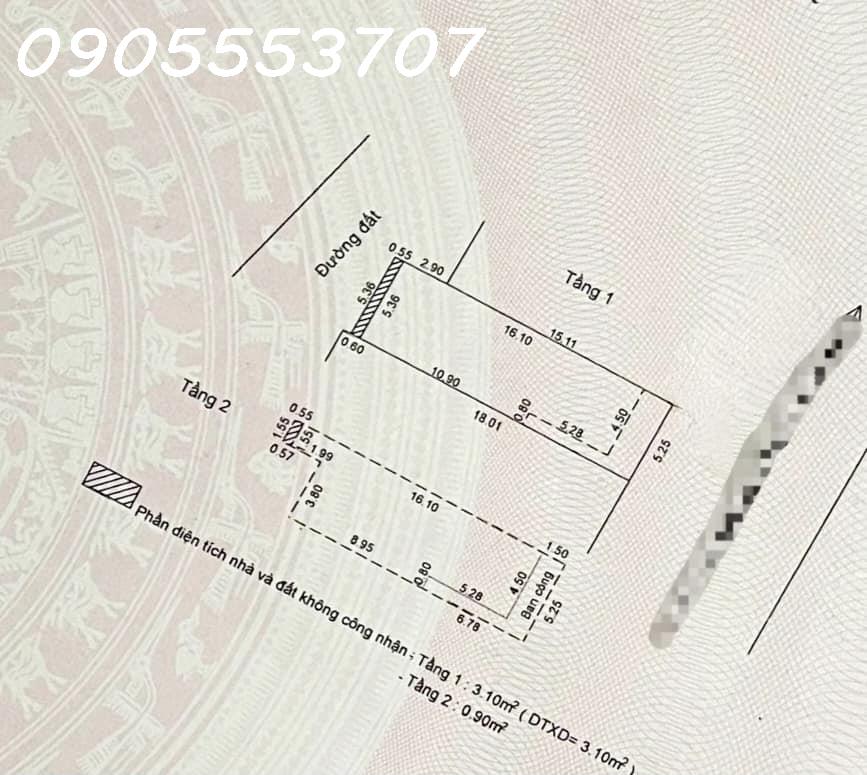 Hàng hiếm xây Căn hộ - MT CHÍNH HỮU, Phước Mỹ, Sơn Trà, ĐN - DT: 99m2 - Chỉ nhỉnh 13 tỷ