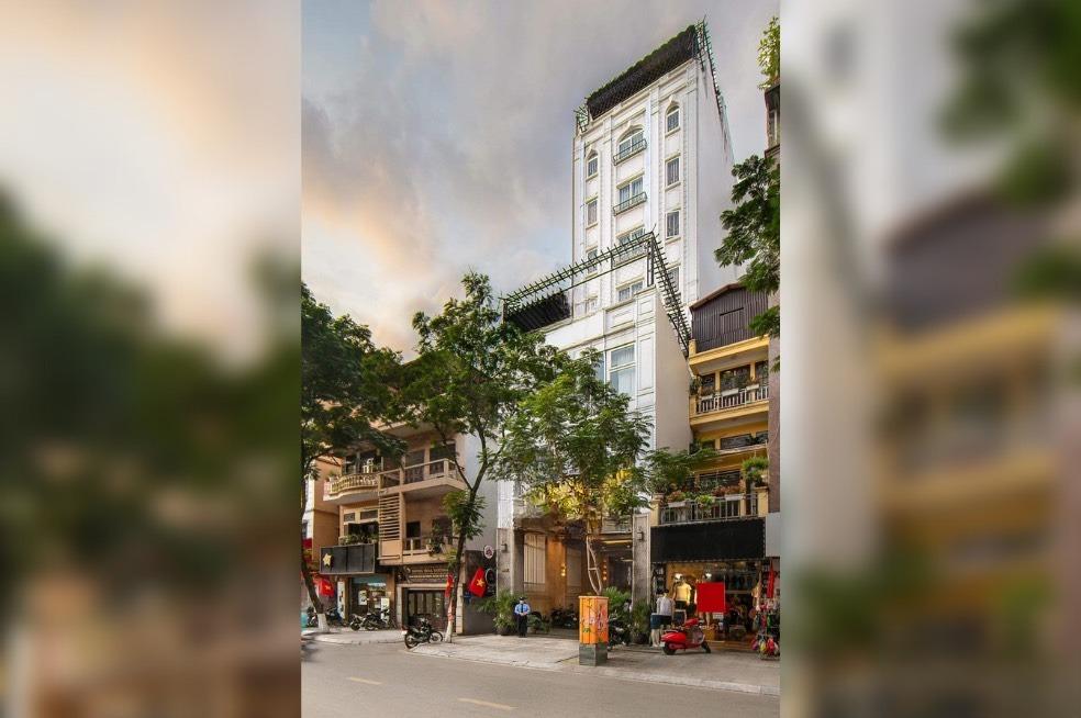 Khách Sạn Trấn Vũ 27 Phòng 160M2 8 Tầng MT 5.5M 79 Tỷ - Nhà Hàng ăn sáng