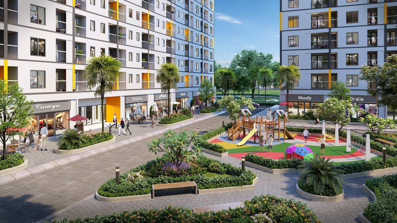 Bán căn hộ Evergreen Bắc Giang căn 1-2-3 ngủ đối diện kcn Quang Châu