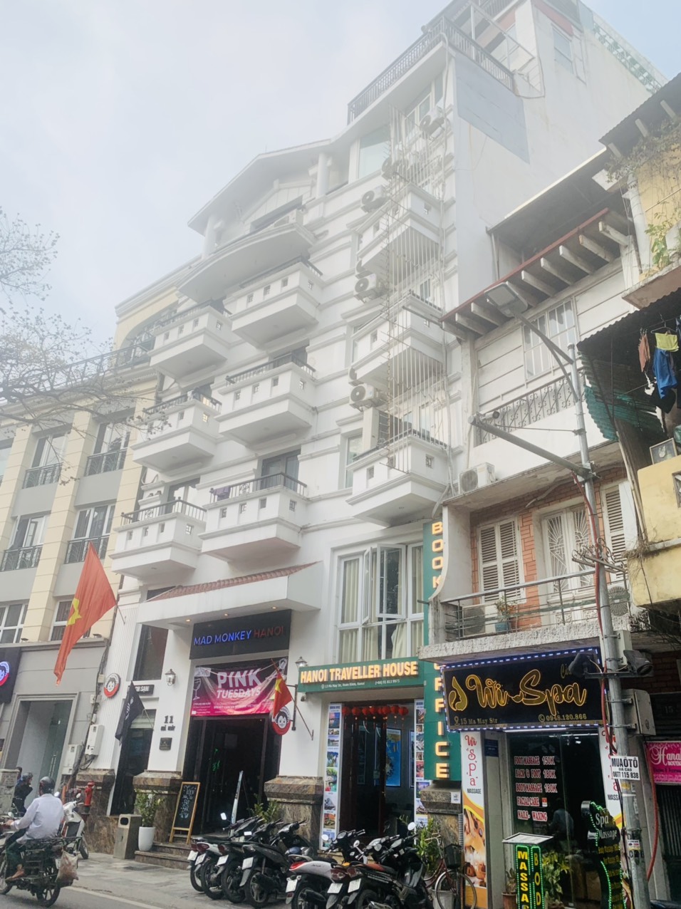 Mã Mây 170M2 8 Tầng 1 Hầm Mặt Tiền 7M -170 Tỷ -35 Phòng + Nhà Hàng Spa