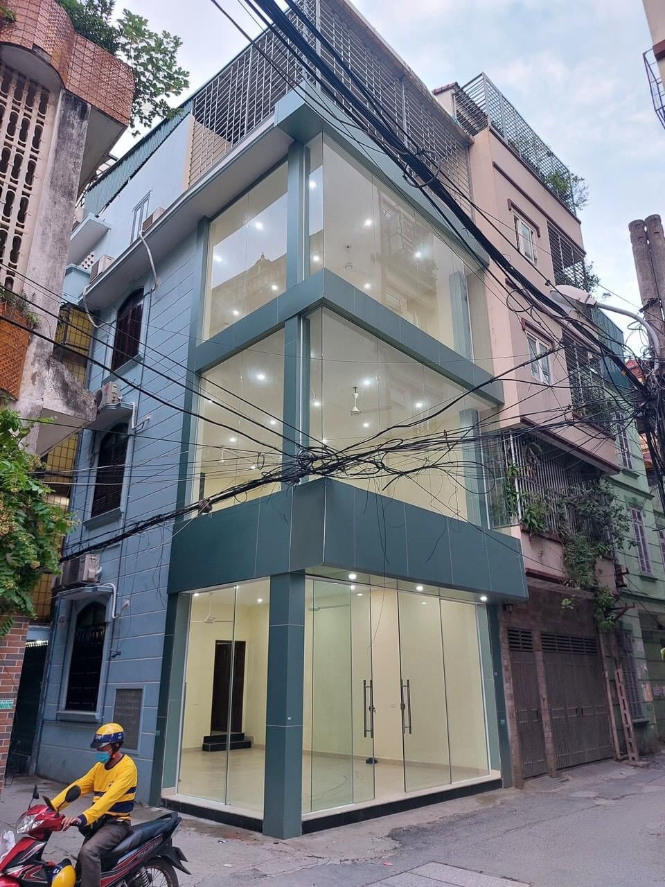 NHÀ LÔ GÓC PHÙNG CHÍ KIÊN-800A CẦU GIẤY, 58M*4T,MT 5,5M, KINH DOANH, 3 OTO TRÁNH-12,9 TỶ