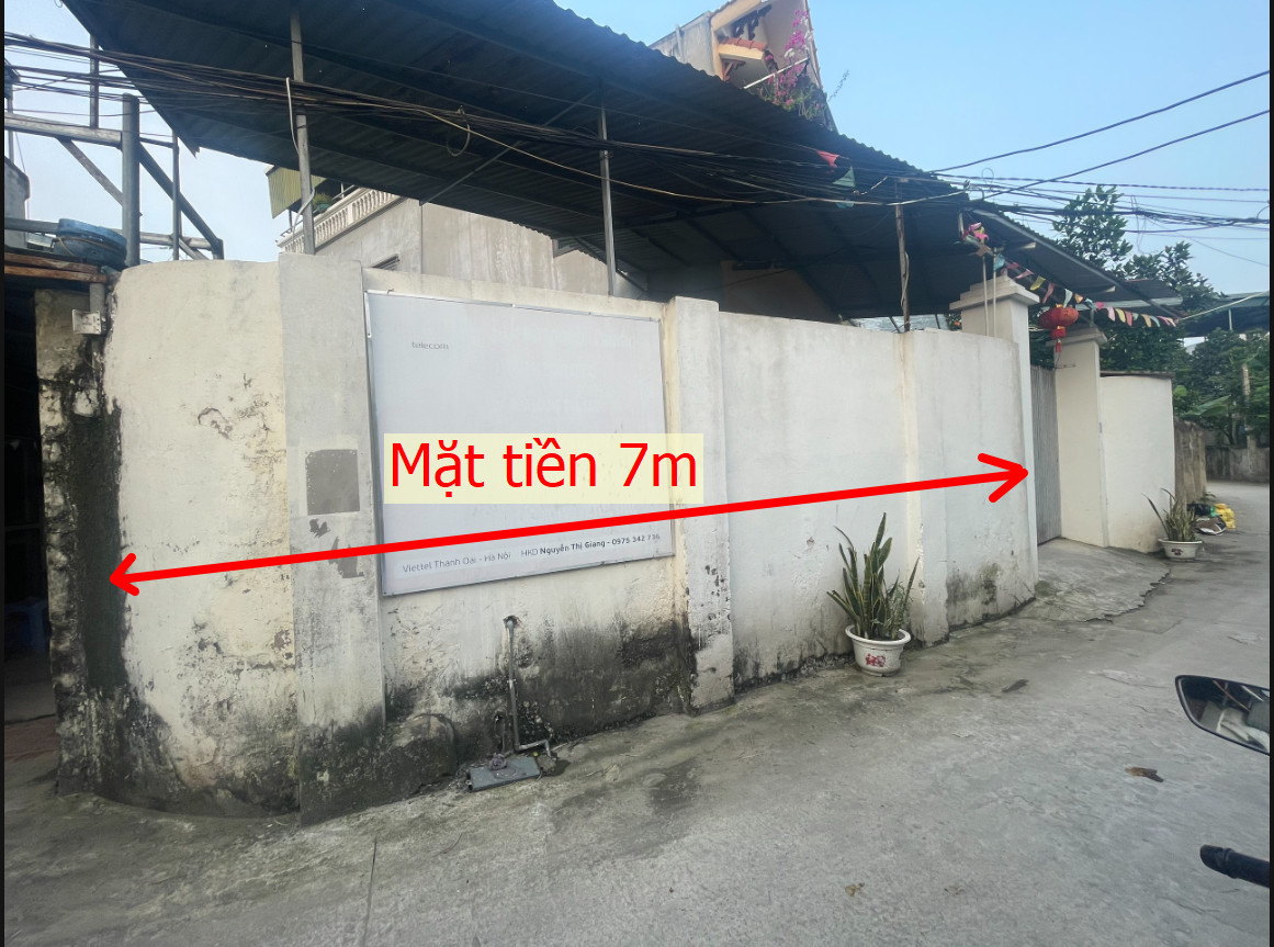 Cần bán đất Song Khê, Tam Hưng, Thanh Oai, Hà Nội. DT 77m ô tô 7 chỗ vào tận nhà