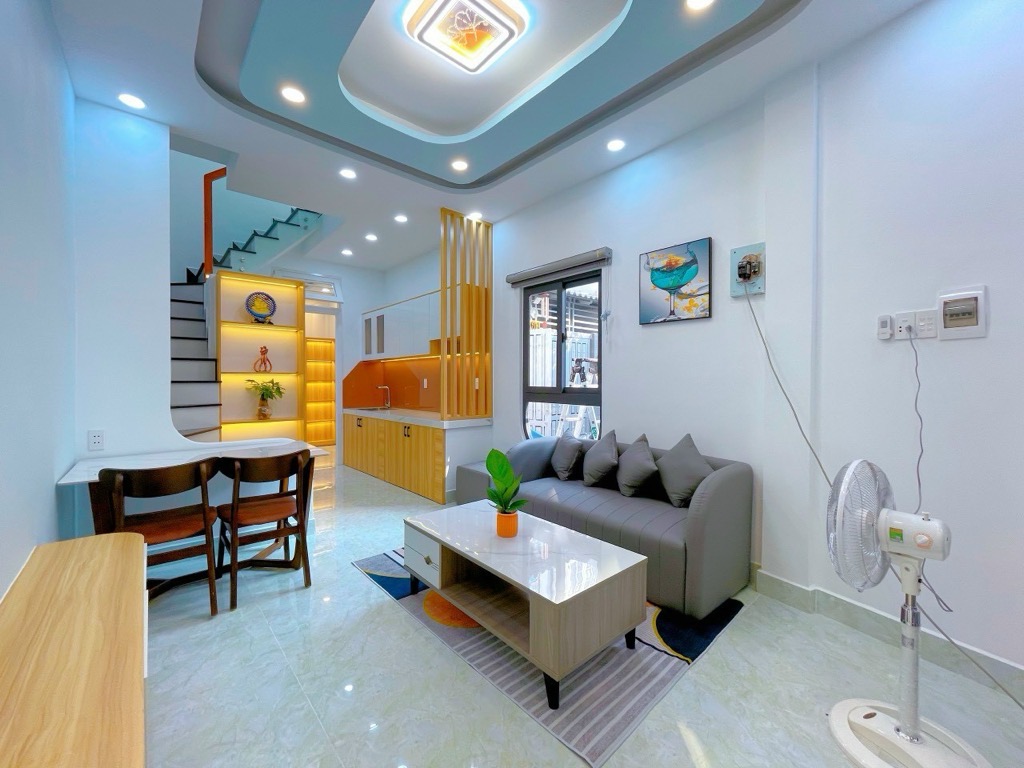 Diện tích khủng 44m2 nhà 2 tầng BTCT 2 mặt hẻm Nguyễn Văn Đậu P5 Bình Thạnh giá chỉ 5 tỷ 450 thương lượng