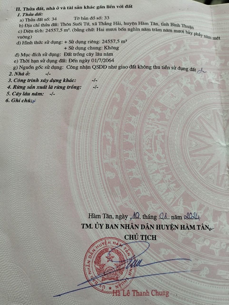 ĐẤT ĐẸP – GIÁ TỐT – CHÍNH CHỦ CẦN BÁN LÔ ĐẤT Tại Thắng Hải, Hàm Tân, Bình Thuận