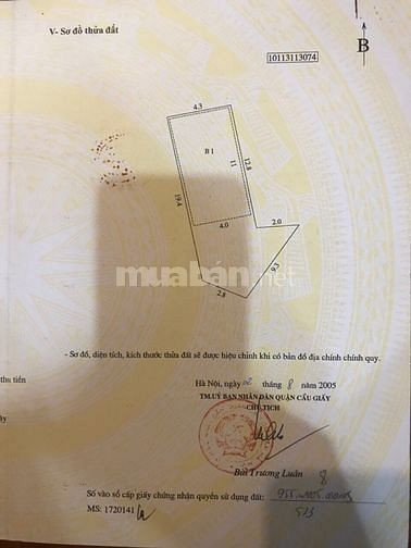 Bán nhà mặt phố 279 Yên Hòa, nhà mặt phố kinh doanh tốt.Sổ đỏ chính chủ