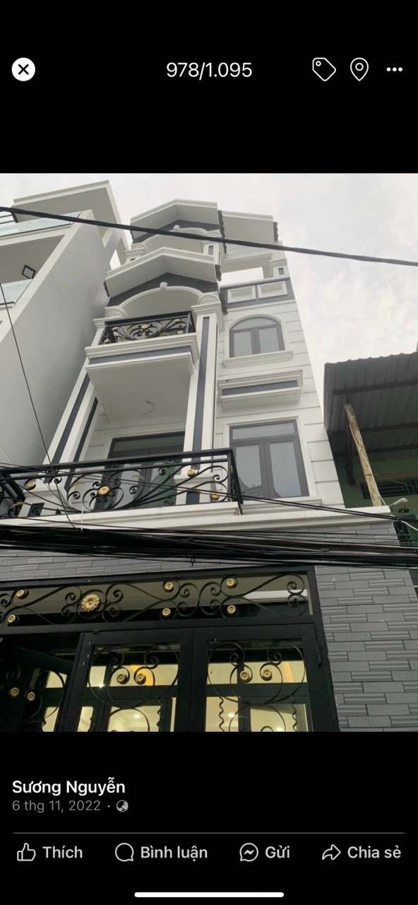 ♥️Cho Thuê Nhà Mới 4 Tầng Đường Dương Bá Trạc P1.Q8 - 18tr/th