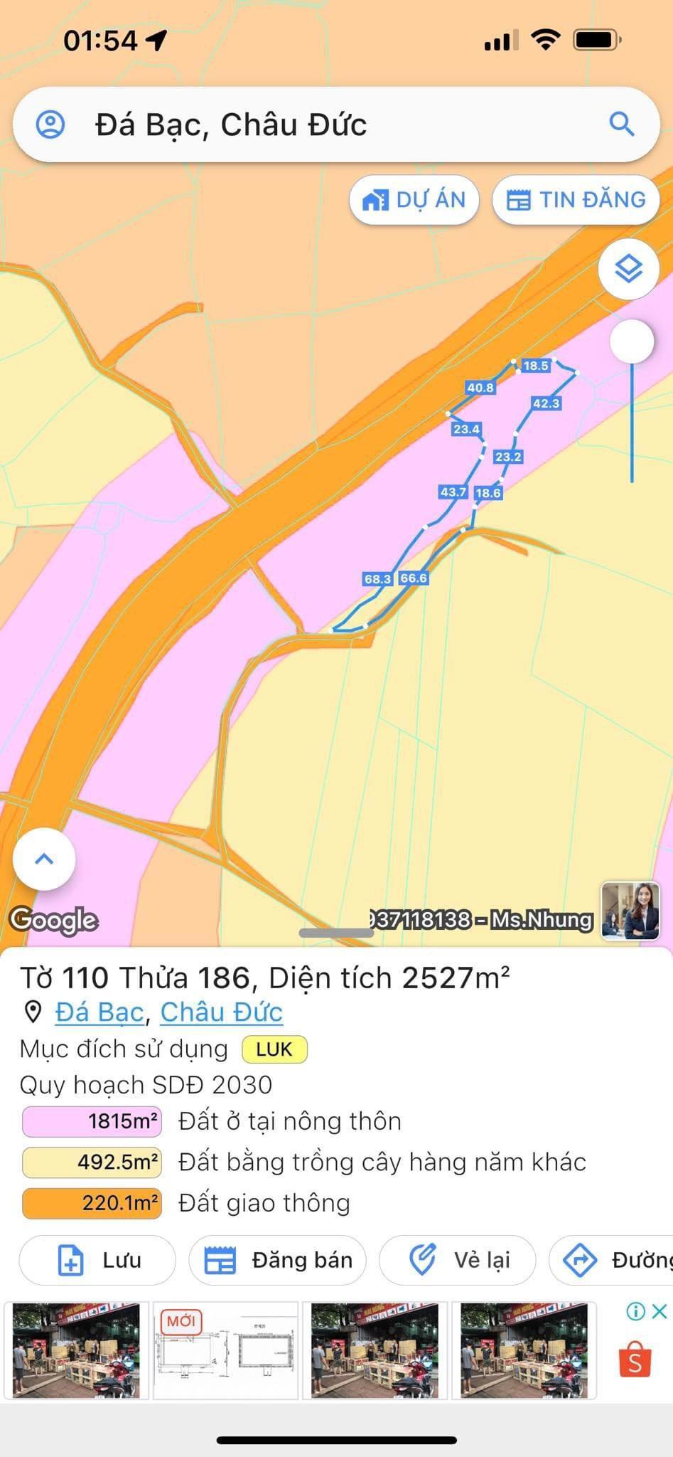 ĐẤT ĐẸP - GIÁ TỐT - Chính Chủ Cần Bán Nhanh 3 Lô Đất Đường Xuân Sơn, Đá Bạc, Châu Đức, BRVT