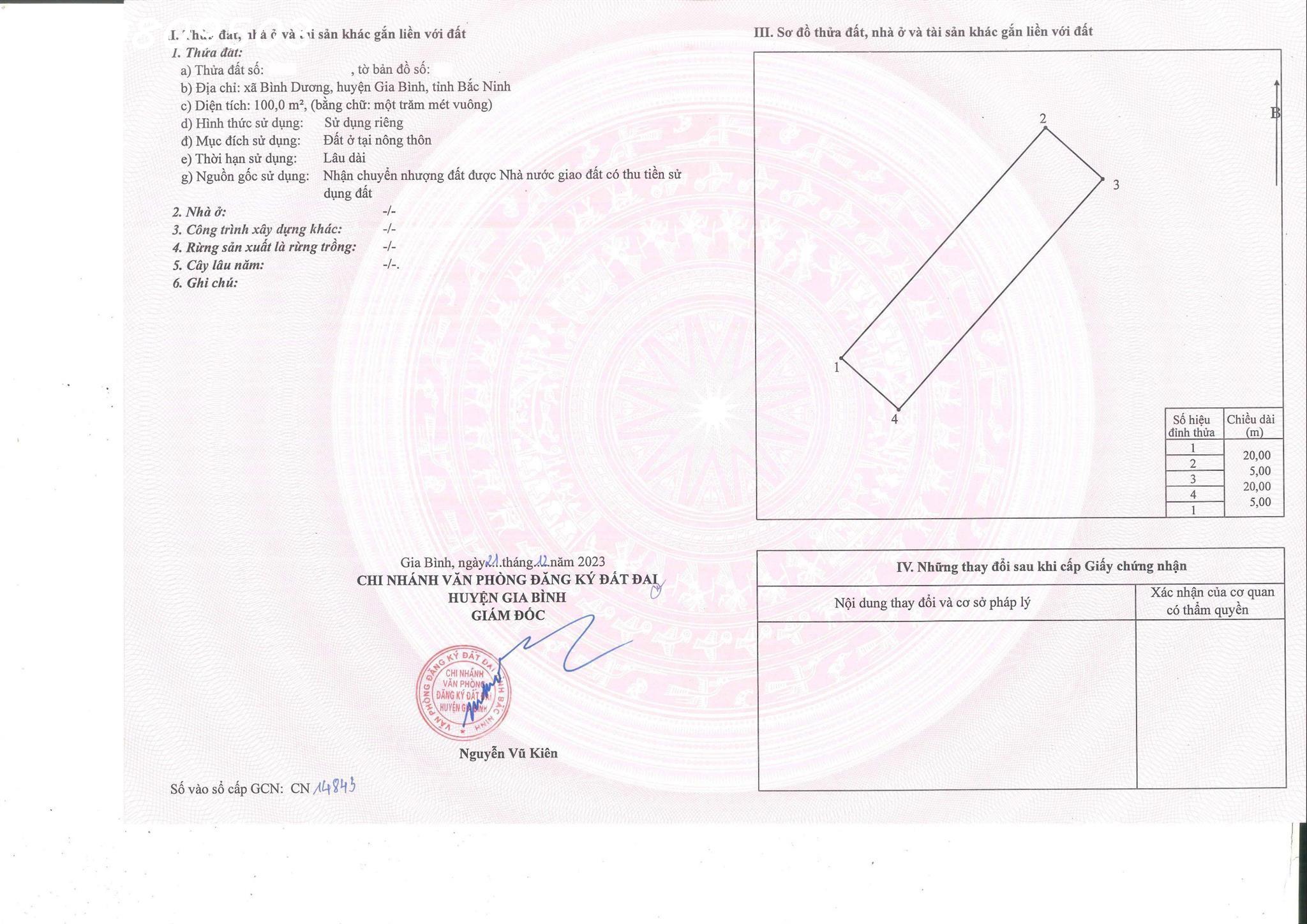 Bán đất dự án sổ ngay cạnh chợ Bùng - Bình Dương - Gia Bình