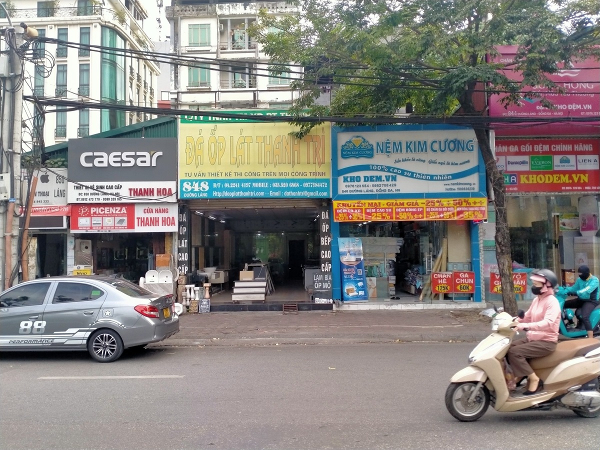 Chính chủ cho thuê cửa hàng tại 848 Đường Láng, Phường Láng Hạ, Đống Đa, Hà Nội.