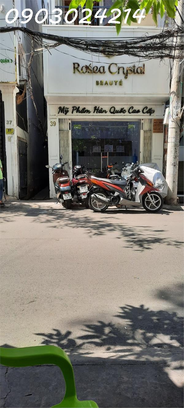 Chính chủ cần cho thuê mặt bằng buôn bán + 30m2+ số nhà 39 đường số 3 cư xá đô thành phường 4 quận 3 tp hcm