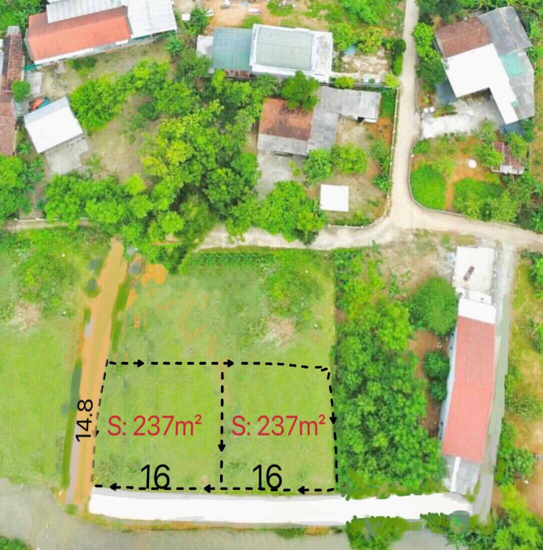 Bán Đất Thôn Hoà Mỹ, Xã lộc bổn, cách trường học 200m cách Quốc lộ 1A :100m