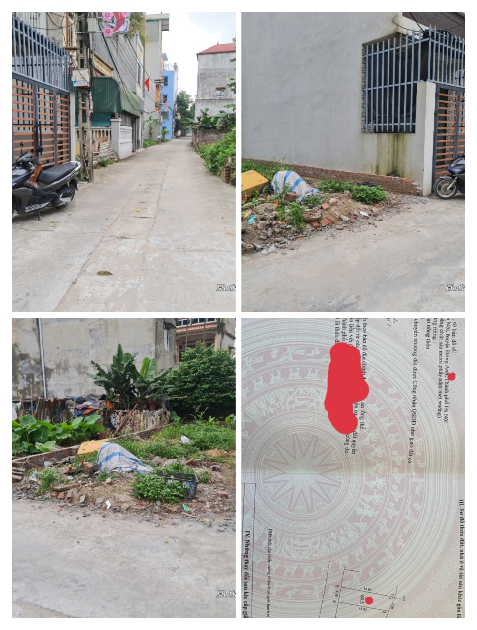 CHÍNH CHỦ, bán gấp đất “BÌA LÀNG” thôn Nhì, Vân Nội, Đông Anh HN