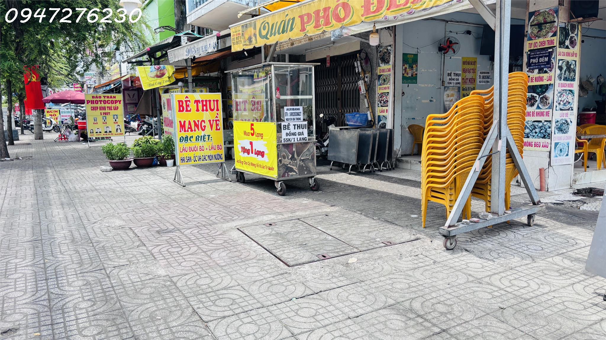 Cho thuê mặt bằng buổi sáng từ 6h đến 11h trưa tại Quán Phố Đêm. 905 Đường Phạm Thế Hiển. F4.Q8