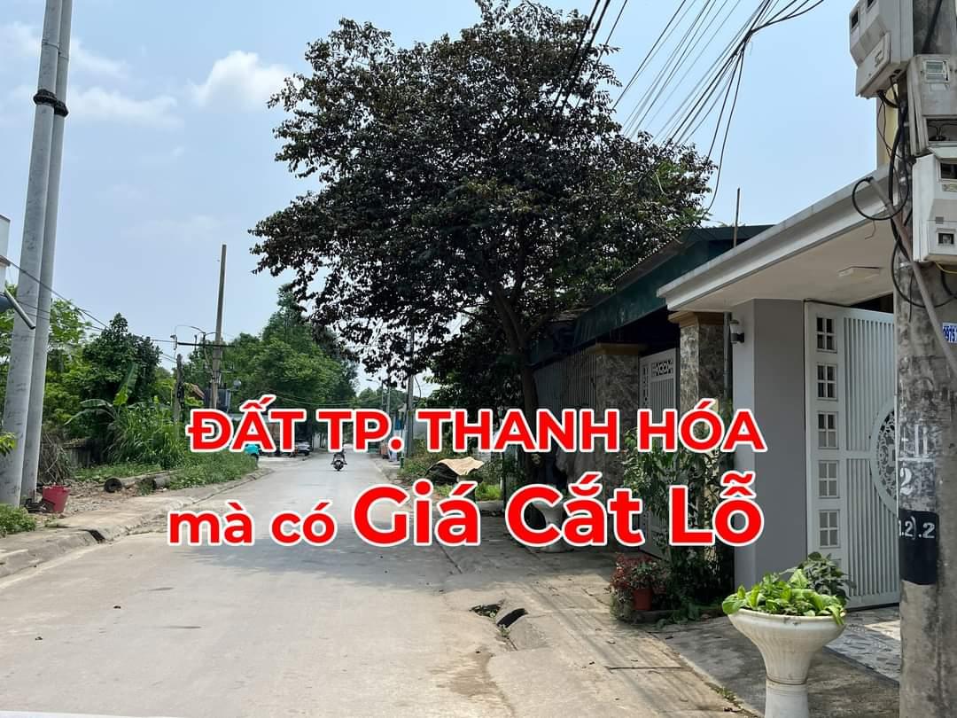 ĐẤT ĐẸP- GIÁ RẺ - CHÍNH CHỦ CẦN BÁN LÔ ĐẤT tại phường Quảng Thành, TP. Thanh Hóa- THANH HÓA