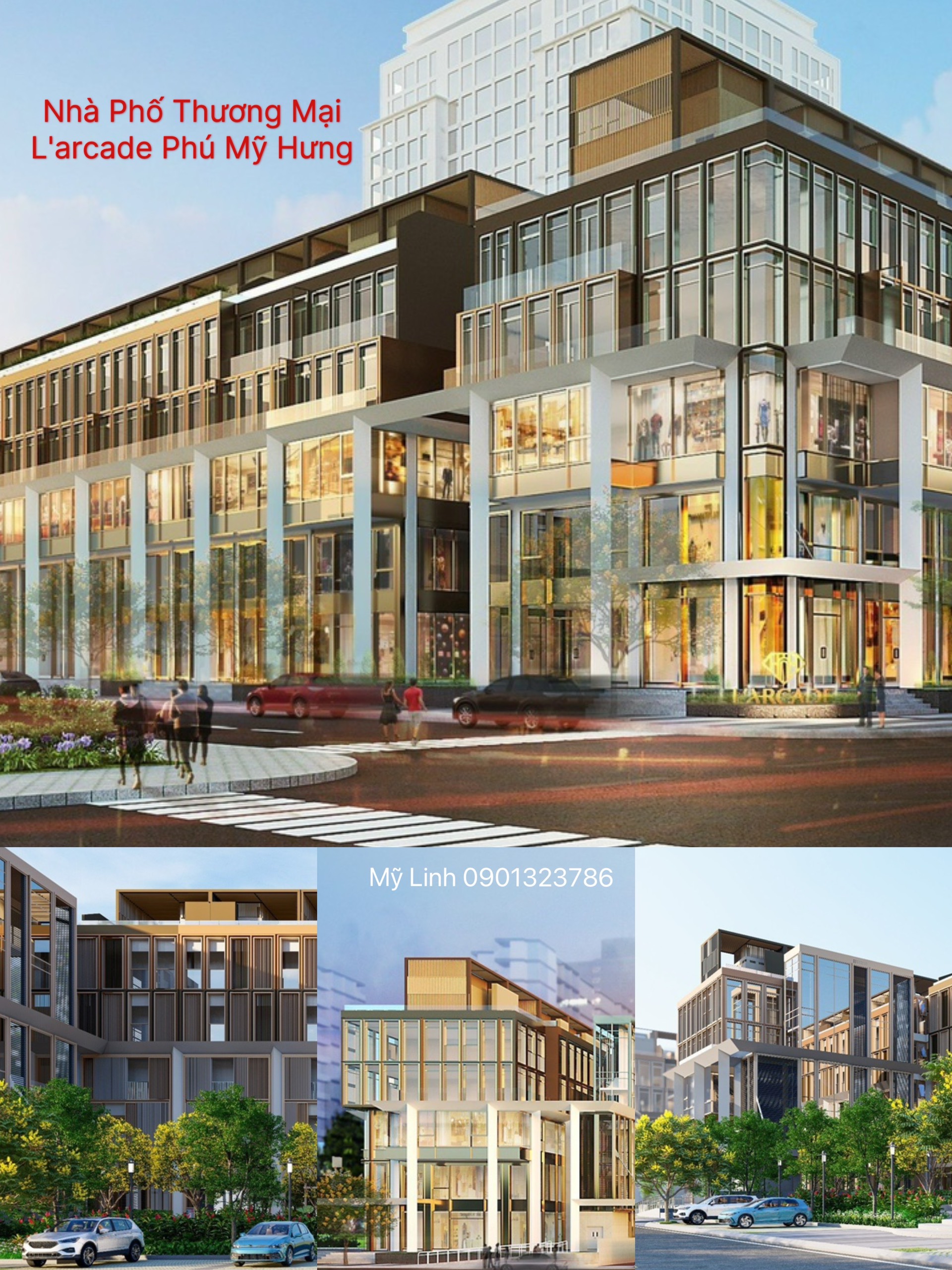 Mở Bán 36 Căn Nhà Phố Thương Mại Phú Mỹ Hưng NHÀ PHỐ THƯƠNG MẠI L' ARCADE PHÚ MỸ HƯNG. Giá & Ưu đãi 0901323786