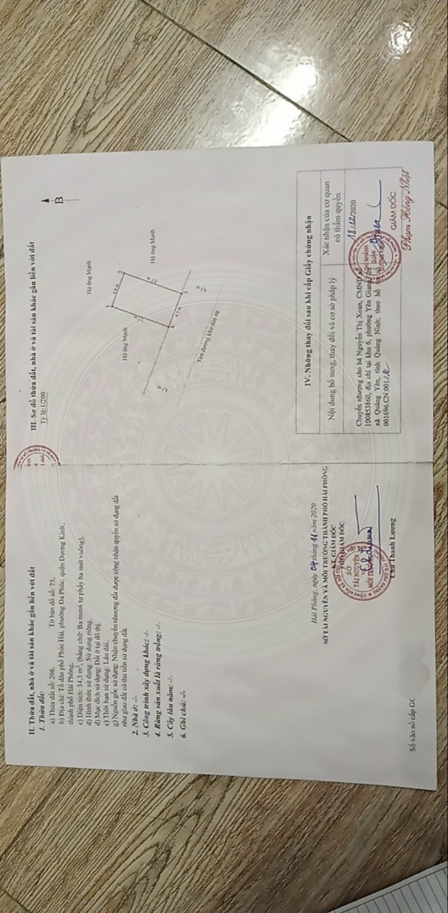 Chính chủ cần bán hoặc cho thuê nhà tại tổ dân phố Phúc Hải, Đa Phúc, Dương Kinh, Hải Phòng