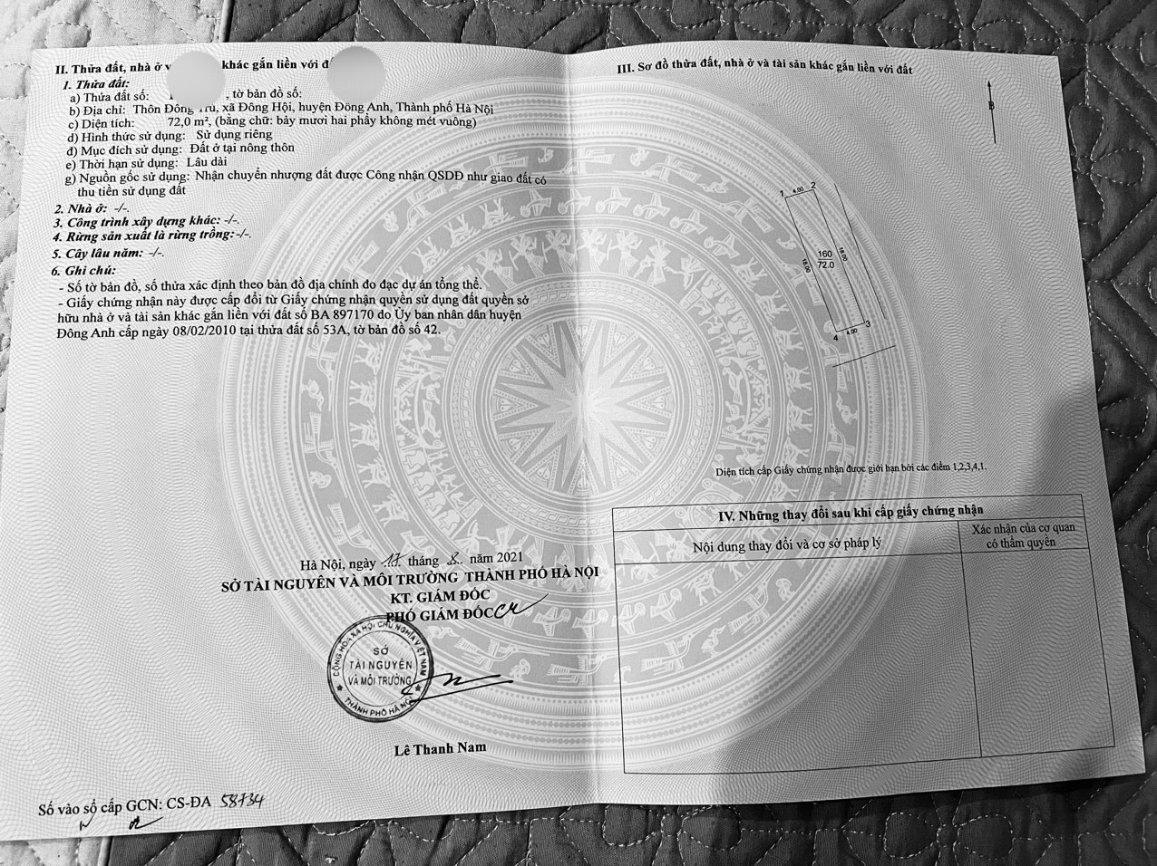 Hàng hiếm có 102, chính chủ cần bán 2 mảnh đất tại Đông Trù, Đông Anh, Hà Nội.