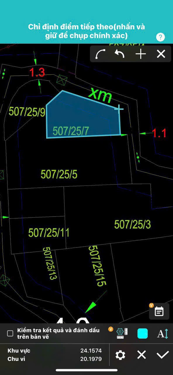 507/25/7 lê quang định p1 gò vấp sổ cn 25m 2 lầu 2,15 tỉ