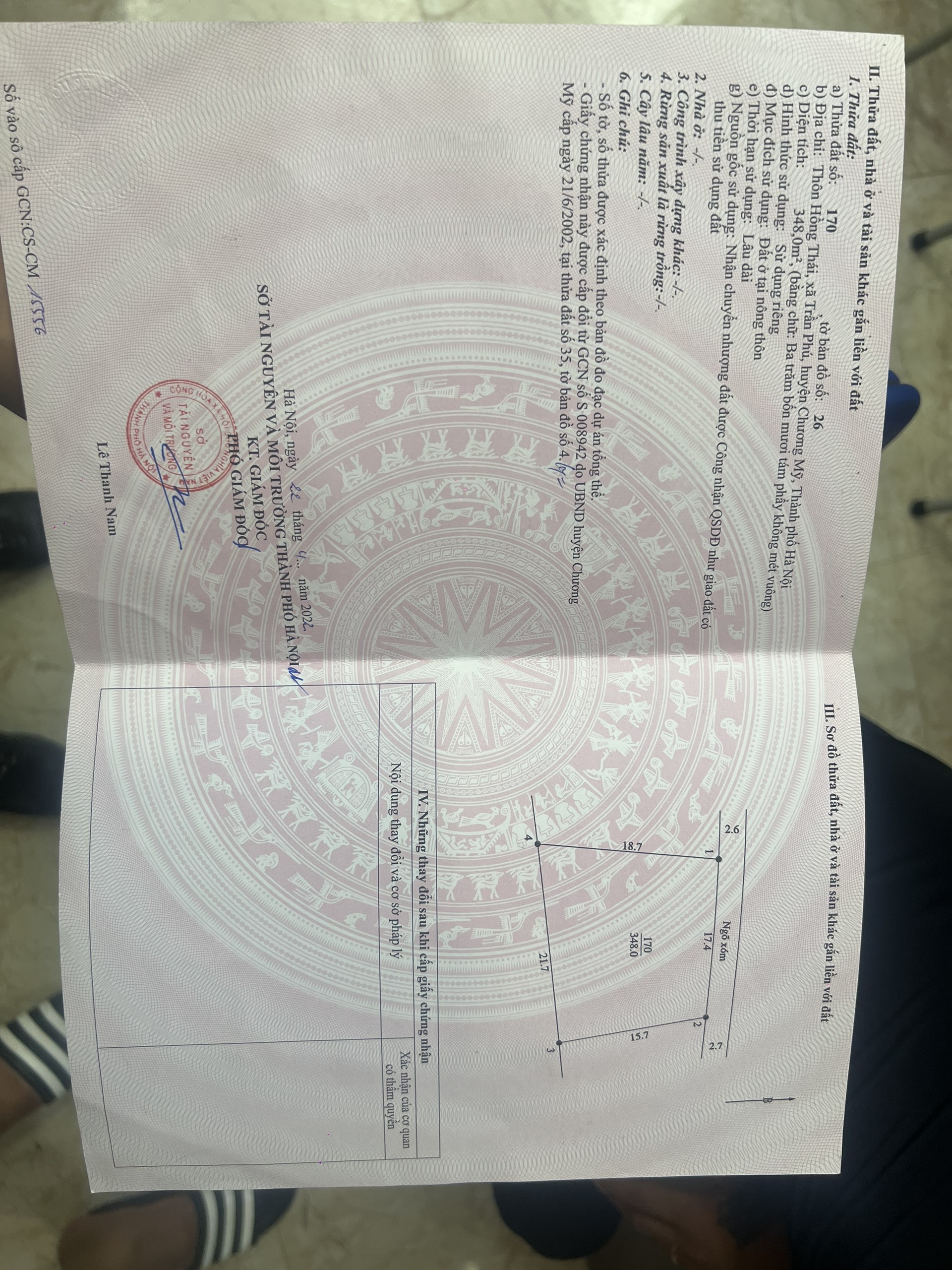 348m - toàn bộ là đất ở lâu dài - mặt tiền hơn 17m - nở hậu - chỉ vài triệu/m - Mở bán 348m2 full thổ cư, nở hậu -