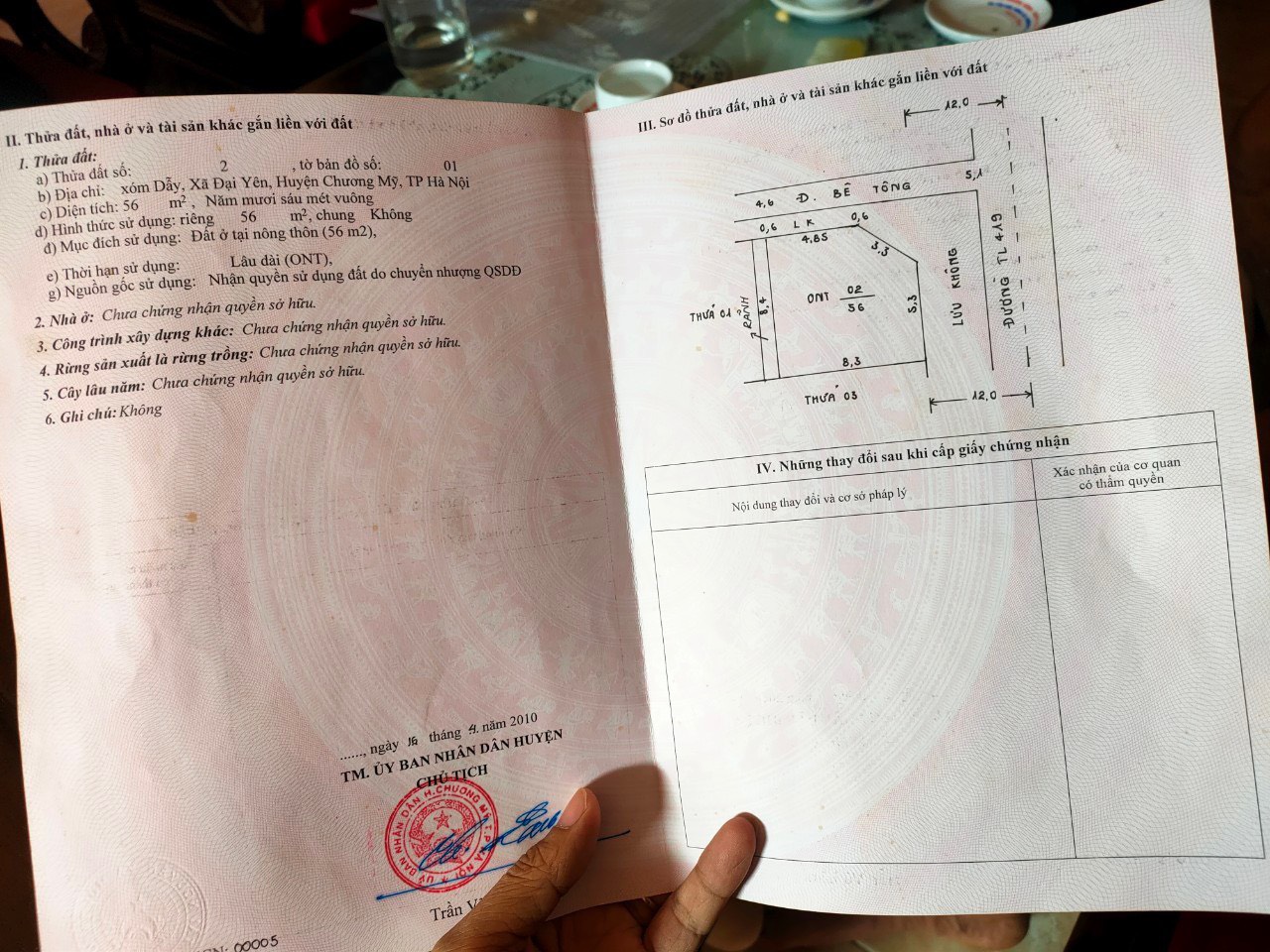 Hót mặt 419 ngay trường chương mỹ A xuống đoạn nhỉnh 3 tỷ -56m lô góc đã trừ lưu không - kinh doanh đắc tài lộc