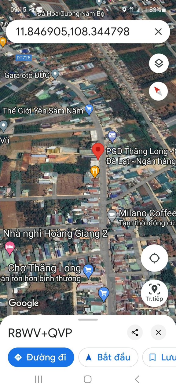 __ CHÍNH CHỦ BÁN ĐẤT MẶT TIỀN NAM BAN - LÂM HÀ - LÂM ĐỒNG , 1,05 TỶ