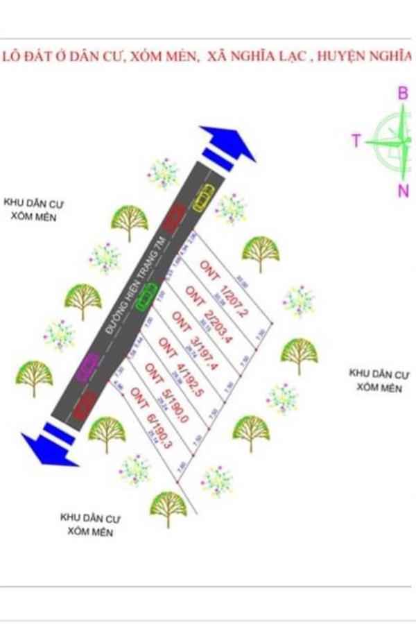 SỞ HỮU NGAY LÔ ĐẤT CHÍNH CHỦ TẠI xã Nghĩa Lạc, Huyện Nghĩa Đàn, Nghệ An