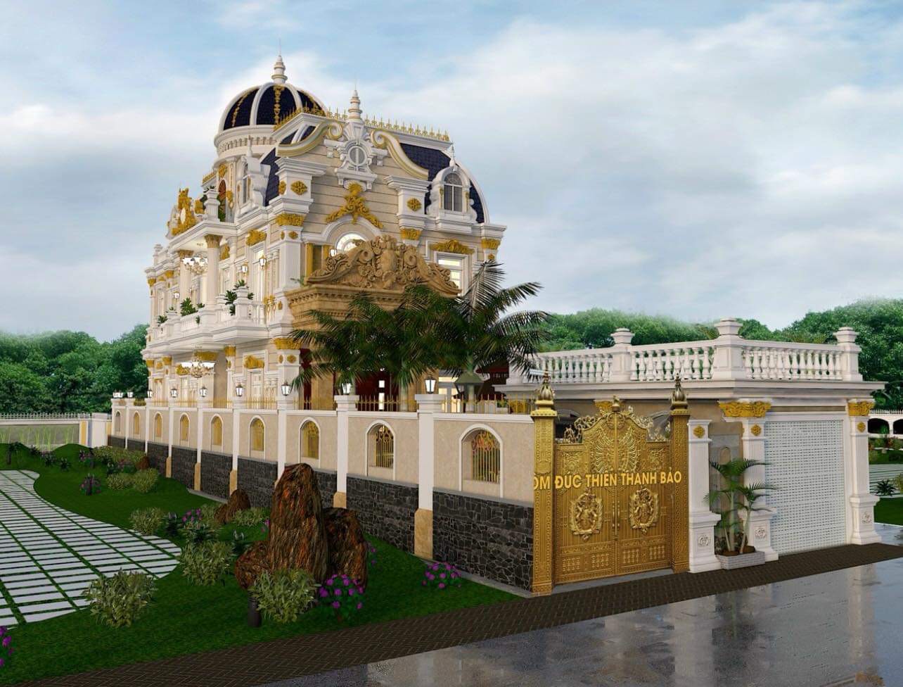 BIỆT THỰ DÁT VÀNG-Mặt tiền Phú Mỹ, Thủ Dầu Một, 350m2, 3 tầng, 10x35, 25 tỷ, còn thương lượng