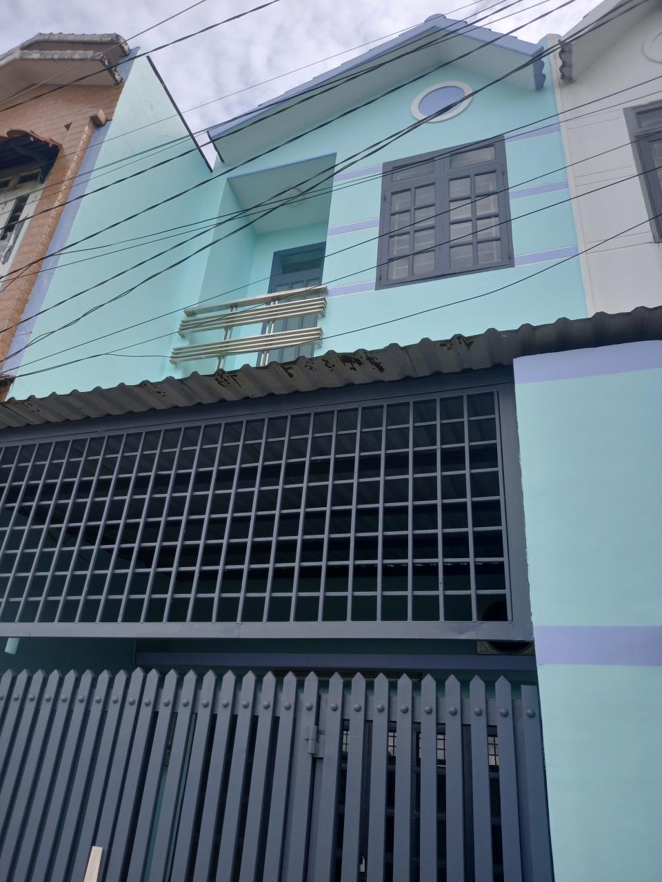 Bán nhà Võ Thị Thừa Q12, 54m2, 2 lầu, 4 Phòng ngủ, ngang 4m, Đường 4m giá chỉ 3.x tỷ