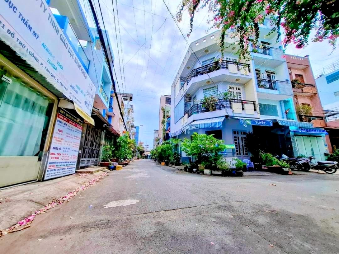 ĐỖ THỪA LUÔNG - Aeon Tân Phú - 54m2 - NGANG 4M - HXH 6M THÔNG - 4 tầng BTCT - giá 6,X TỶ ( X bự chảng )