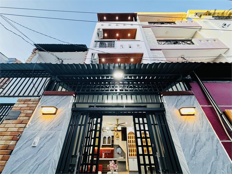 Giảm 200tr, còn 4.75 tỷ. Nhà Trệt -3 Lầu, Quang Trung, P8, Gò Vấp.