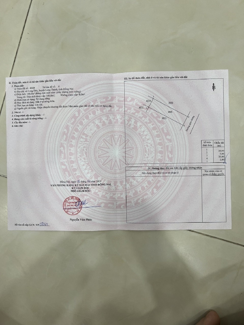 CHÍNH CHỦ BÁN ĐẤT (LK53B-1) Phân Khu Topaz, Khu Đô Thị Gem Sky World Đồng Nai