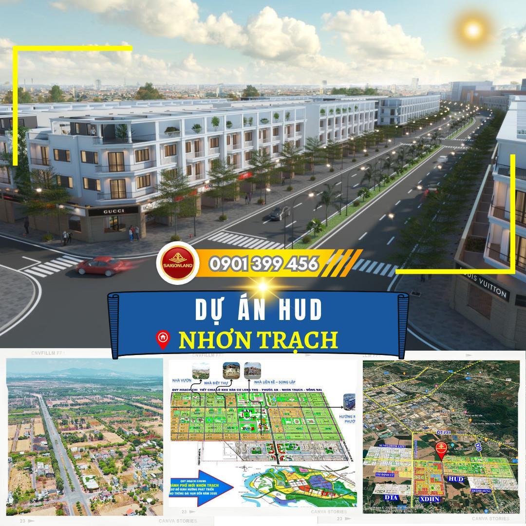 Saigonland Nhơn Trạch Đầu Tư - Mua bán - Ký gửi đất nền dự án Hud Nhơn Trạch Đồng Nai - Đất nền sân bay Long Thành và