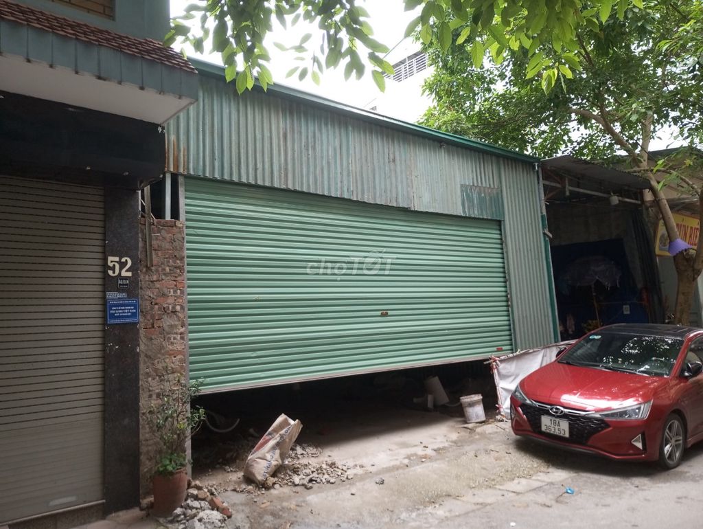 Cho Thuê Kho Xưởng Số nhà 52 Tân Mai, Gần UBND Phường Tân Mai, Hoàng Mai, Hà Nội.