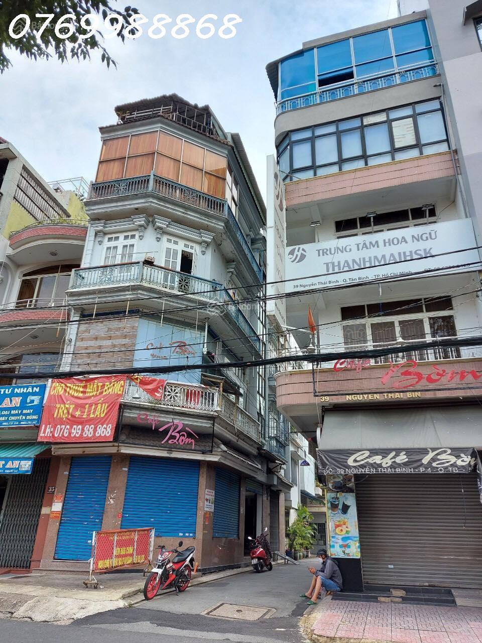 Siêu hiếm bán nhà 2 mặt tiền 37 Nguyễn Thái Bình, P.4, Tân Bình, HCM DT 52.5m2. Giá 18.5 tỷ