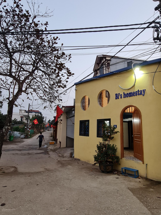 Bán nhà đất lô góc mặt đường Kim Bông, Thôn 3, Tân Xã, Thạch Thất 100m2 đang cho SV thuê - 4,86 tỷ