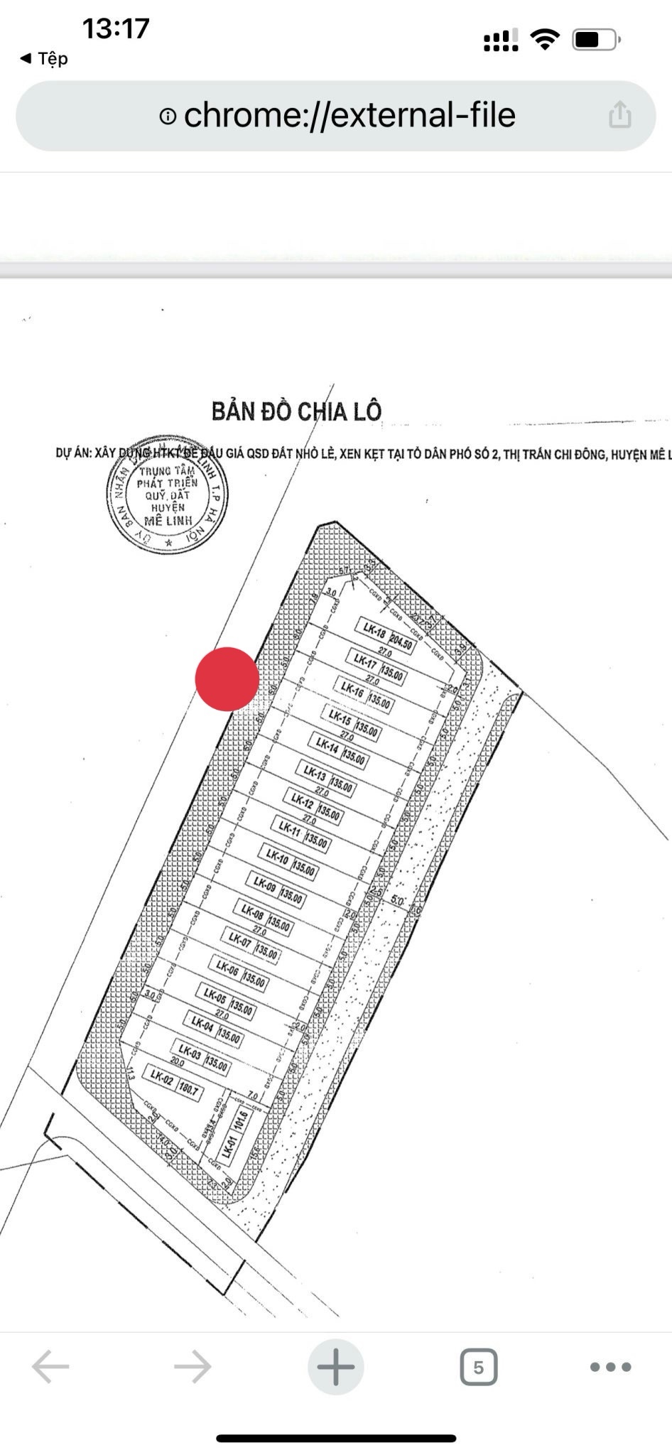 Cc cần bán gấp 2 lô đất đấu giá trục đường Chi Đông - TT Chi Đông buôn bán cực sầm uất đường cực rộng